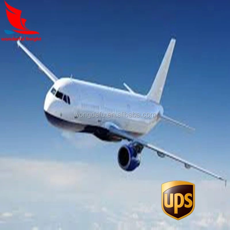 UPS door to door air freight shipping agent delivery shipping service from China to America