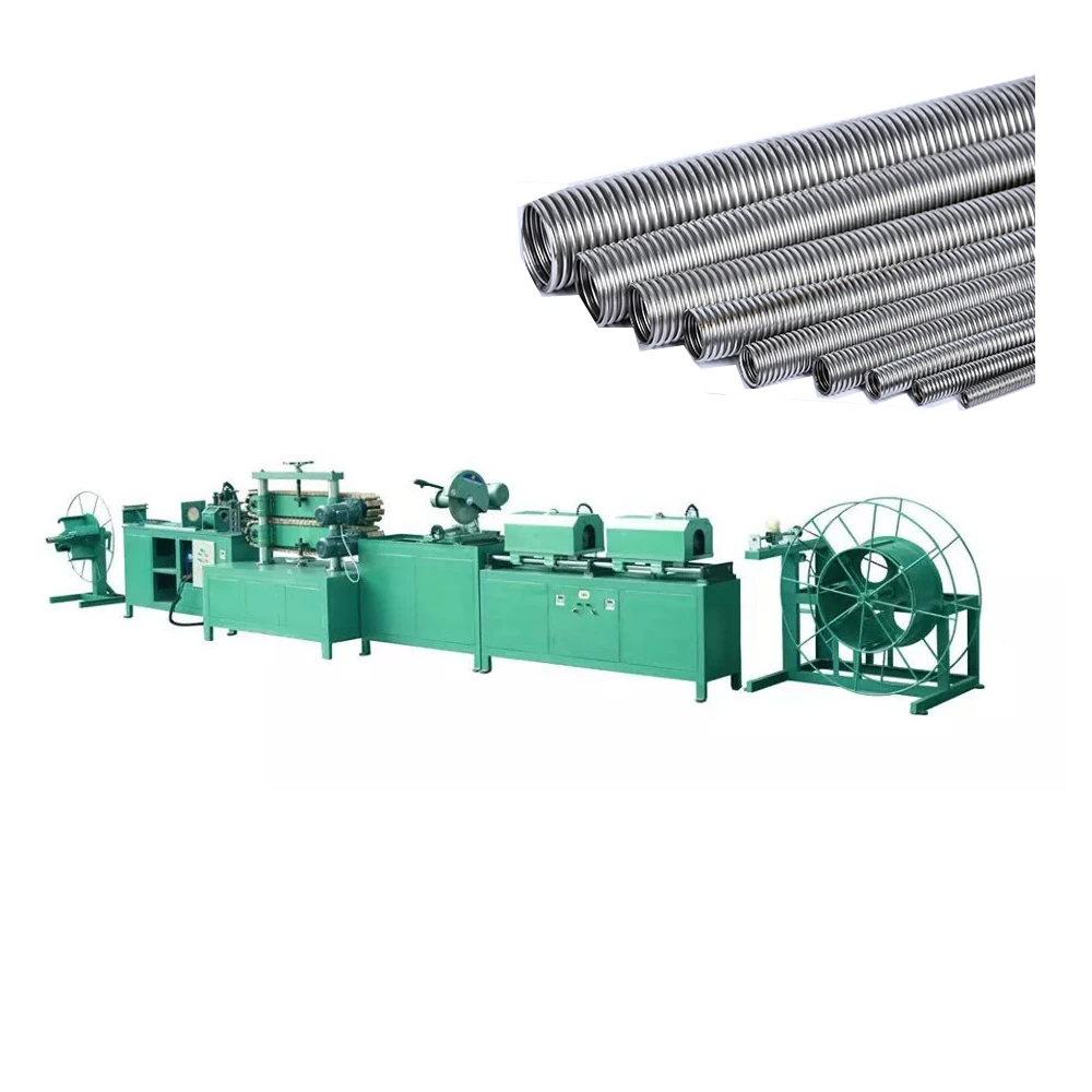 DN6 -50 Mechanical Forming Machine for Spiral & Annular Corrugated Hoses