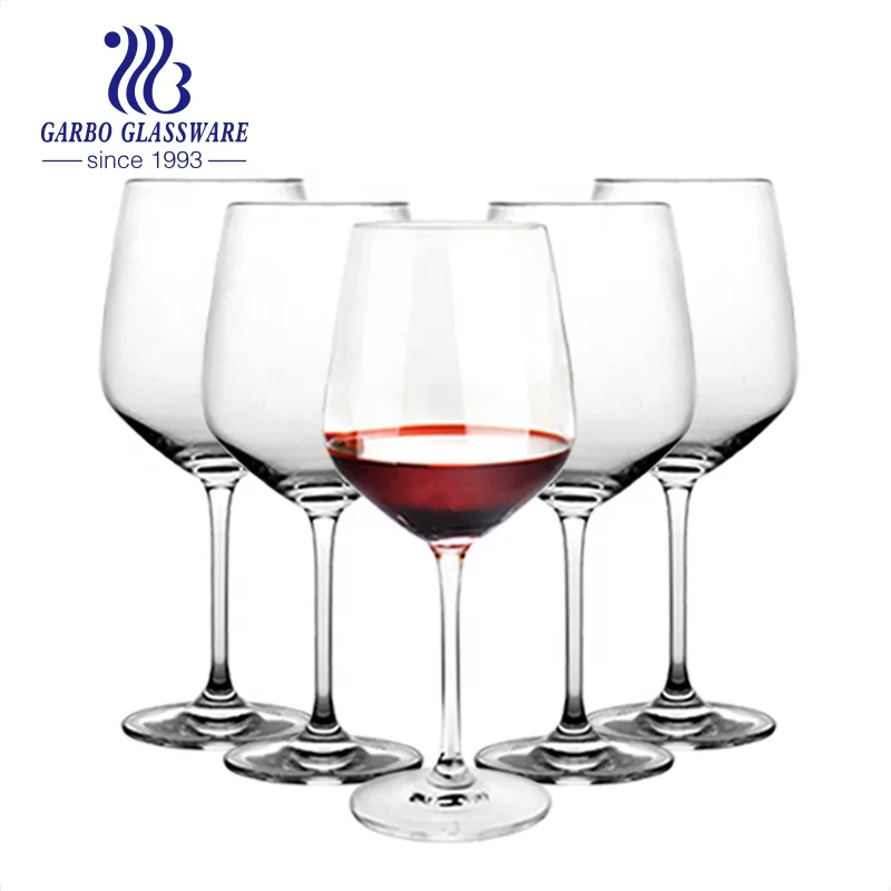 Wine Glasses Lead Glass Goblets White Wine Glass Stemware Free Crystal for Wedding Party Gifts STOCK High Quality Clear 620ml /