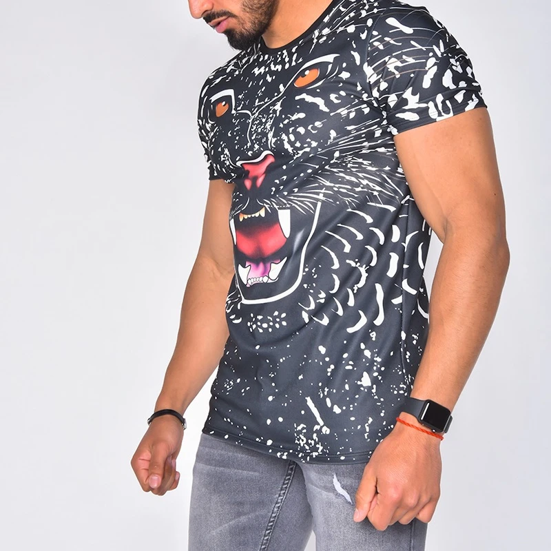 Новинка 2021, Amazon, дизайнерская модная мужская рубашка, рубашка с коротким рукавом в стиле хип-хоп