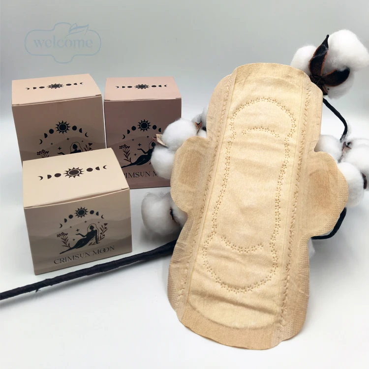 Feminine Female Hygiene Products Eco Friendly Charcoal Odor Absorber Eliminator Antibacterials Pads Belted Sanitary Napkin