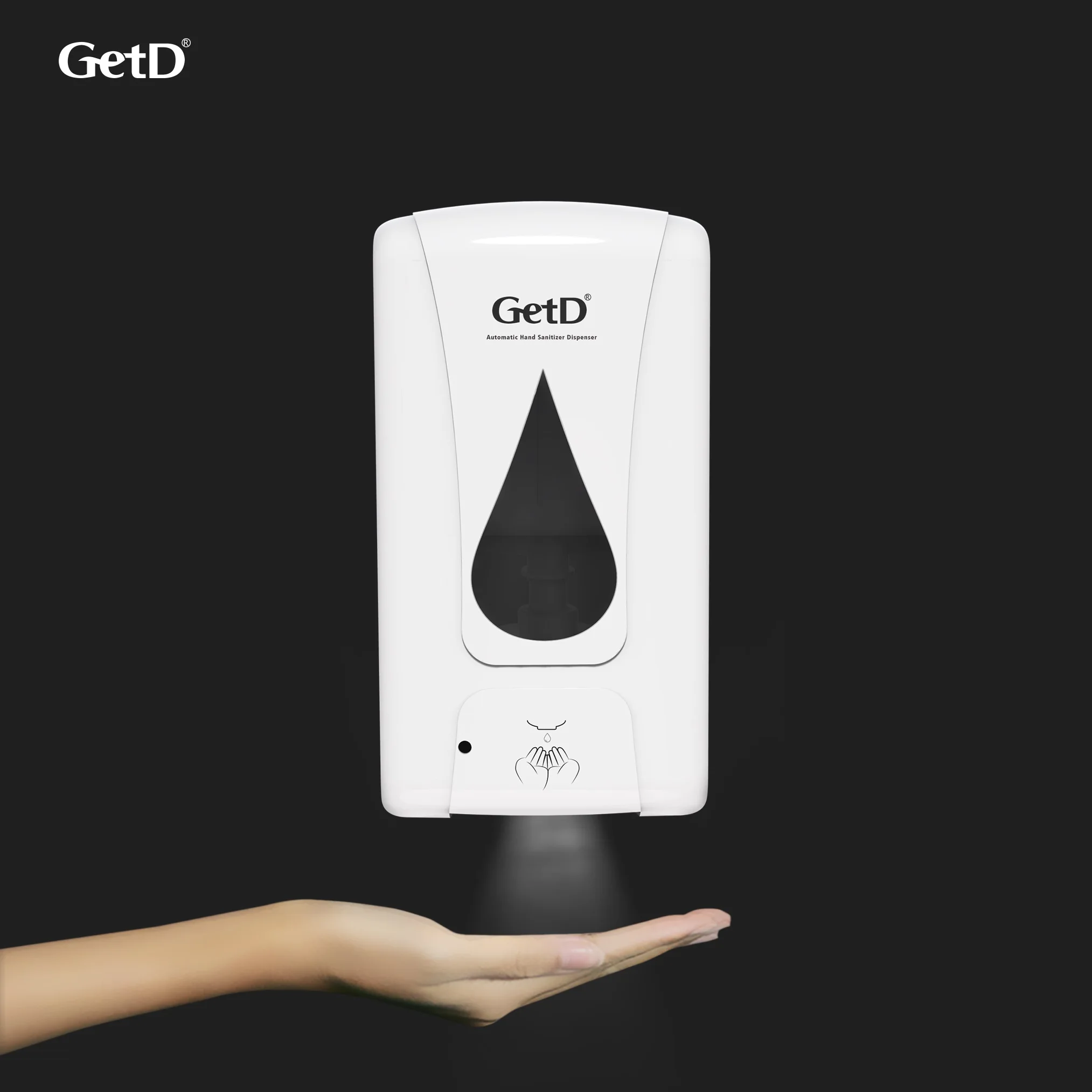 
China 1200ml People Intelligent Sensor Mounted Pump Touchless Liquid Soap Foam Sanitizer Dispenser Automatic Alcohol Sprayer 