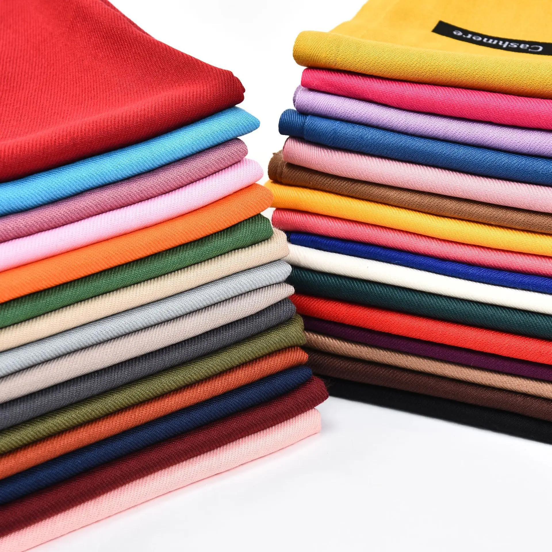 Wholesale Scarf Cashmere Feeling Solid Color Fashion Man Thick Winter Pashmina Shawls Scarves