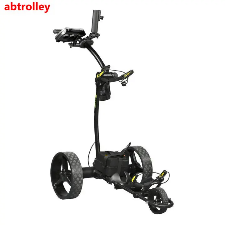 
2021 aluminum 400W/12V remote control electric golf motor caddy golf trolley 