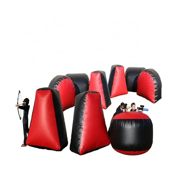 Пользовательские Пейнтбольные надувные бункеры стены