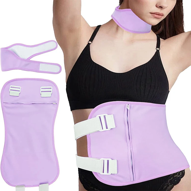 Latest Model castor oil packs castor oil pack wrap around stomach castor oil pack for liver compress