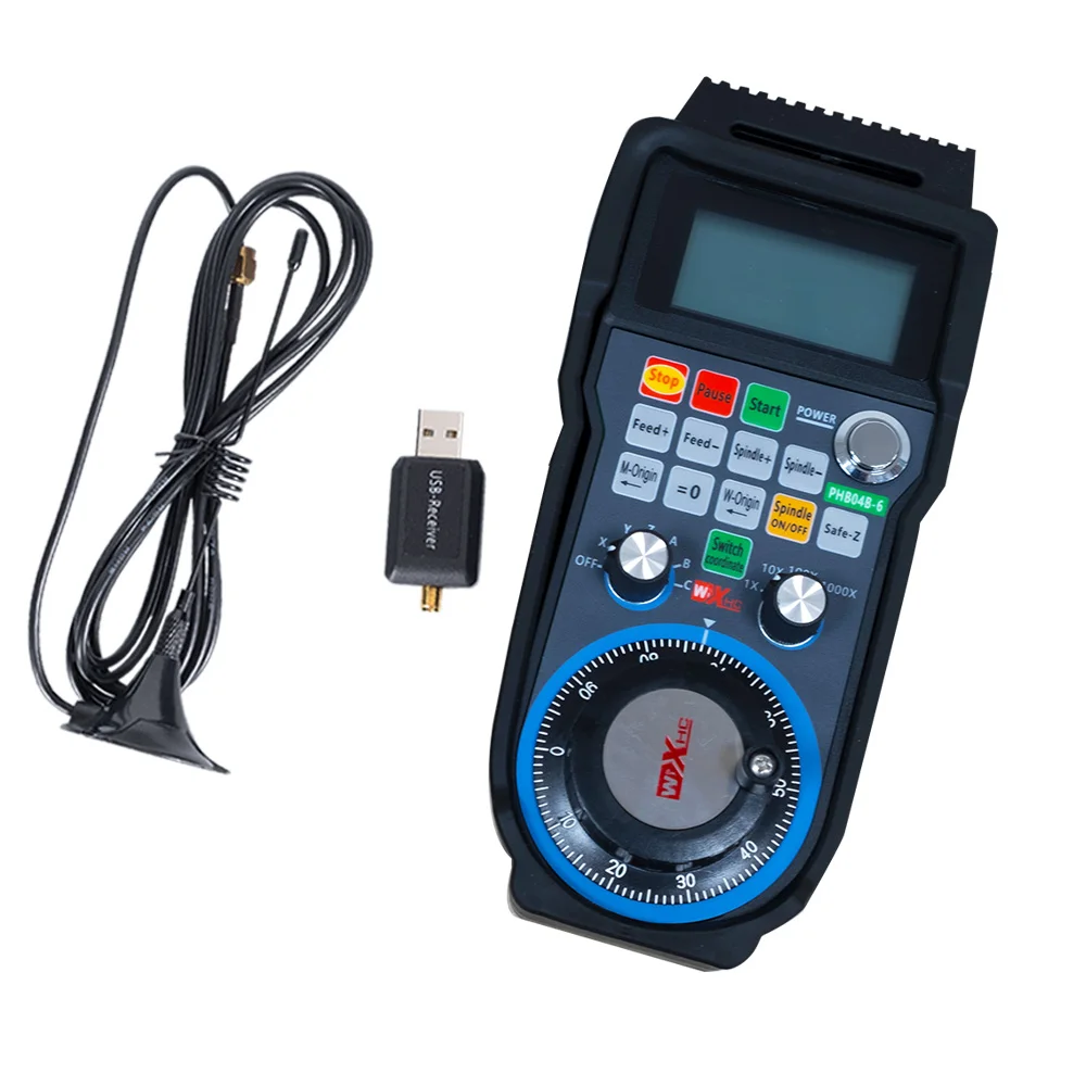 XHC OEM offered hot Sell CNC programmable wireless remote control  handle MPG PHB04B-6 for CNC software