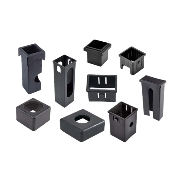 Fitness equipment accessories gym hollow variable diameter plastic square tube slide sleeve isolation hollow sleeve bushing