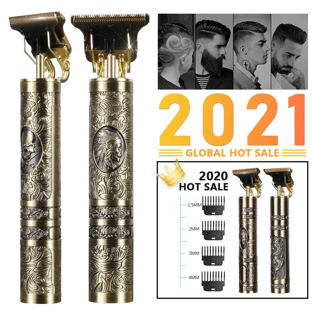 Лучший парикмахерский подарок на день отца беспроводной Usb Водонепроницаемый Профессиональный перезаряжаемый электрический триммер для стрижки волос набор для мужчин