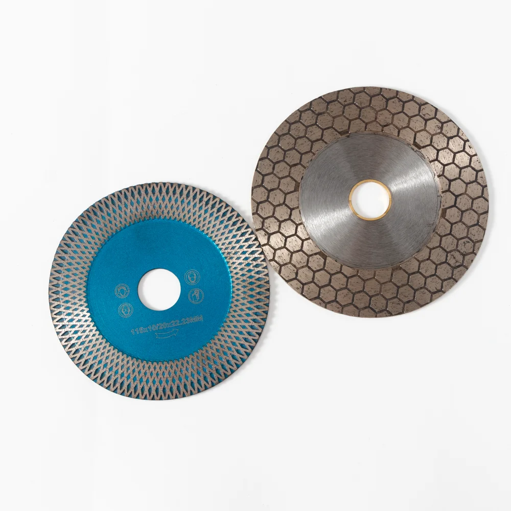 4 1/2 inch 115mm powder hot press super thin Diamond Saw blade cutting or grinding tiles porcelain