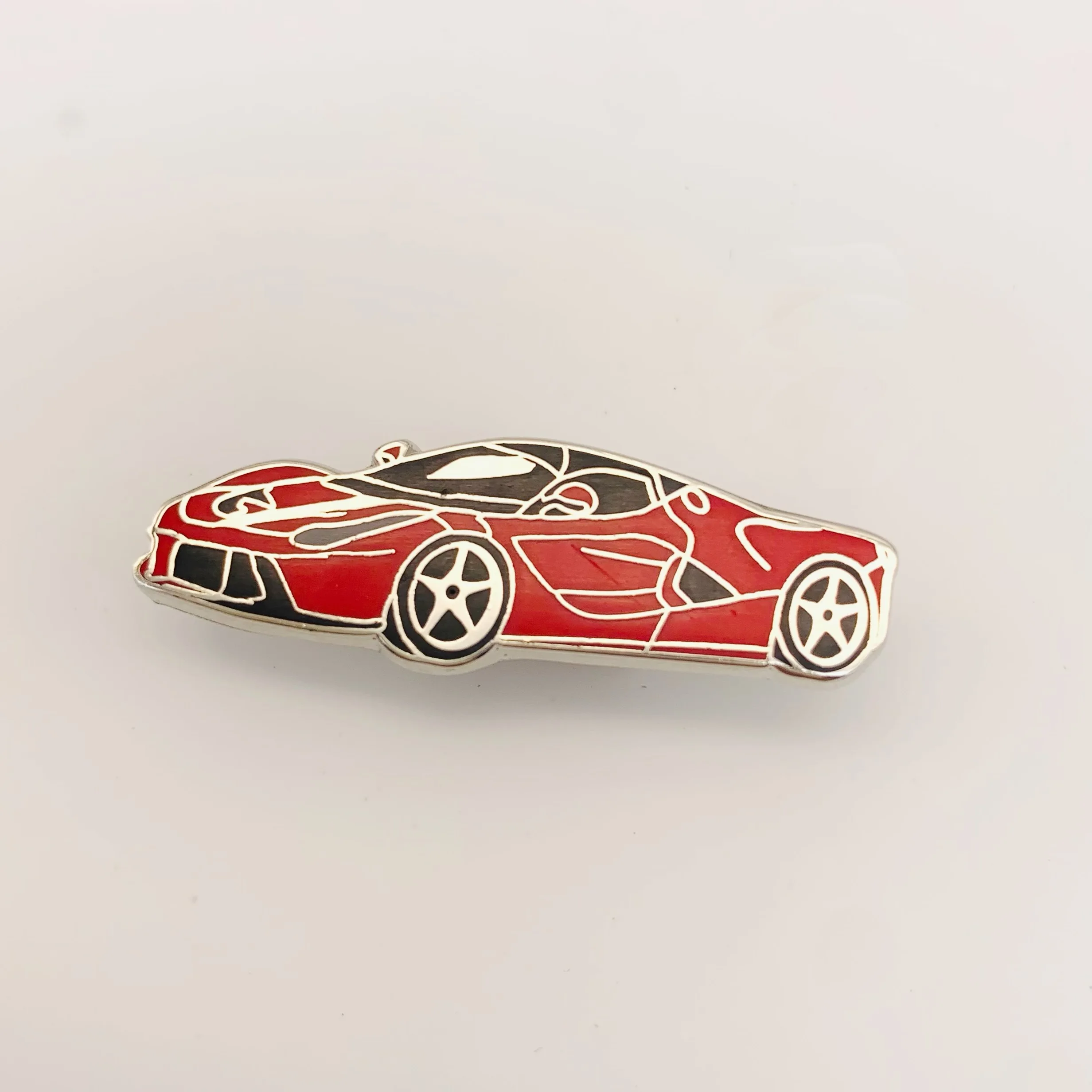 Delicate Cartoon Automobile Pins Customized Hard Enamel Anime Lapel Pin Badge Souvenir Emblems