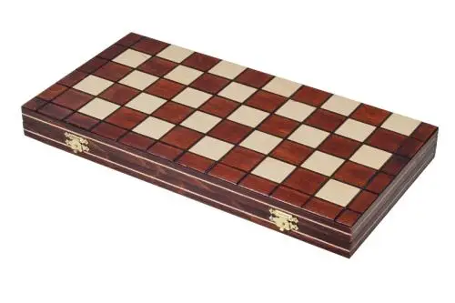 Manufacturers Eco-Friendly Portable Wooden magnet Chess Game boards printed chess pieces in wooden box