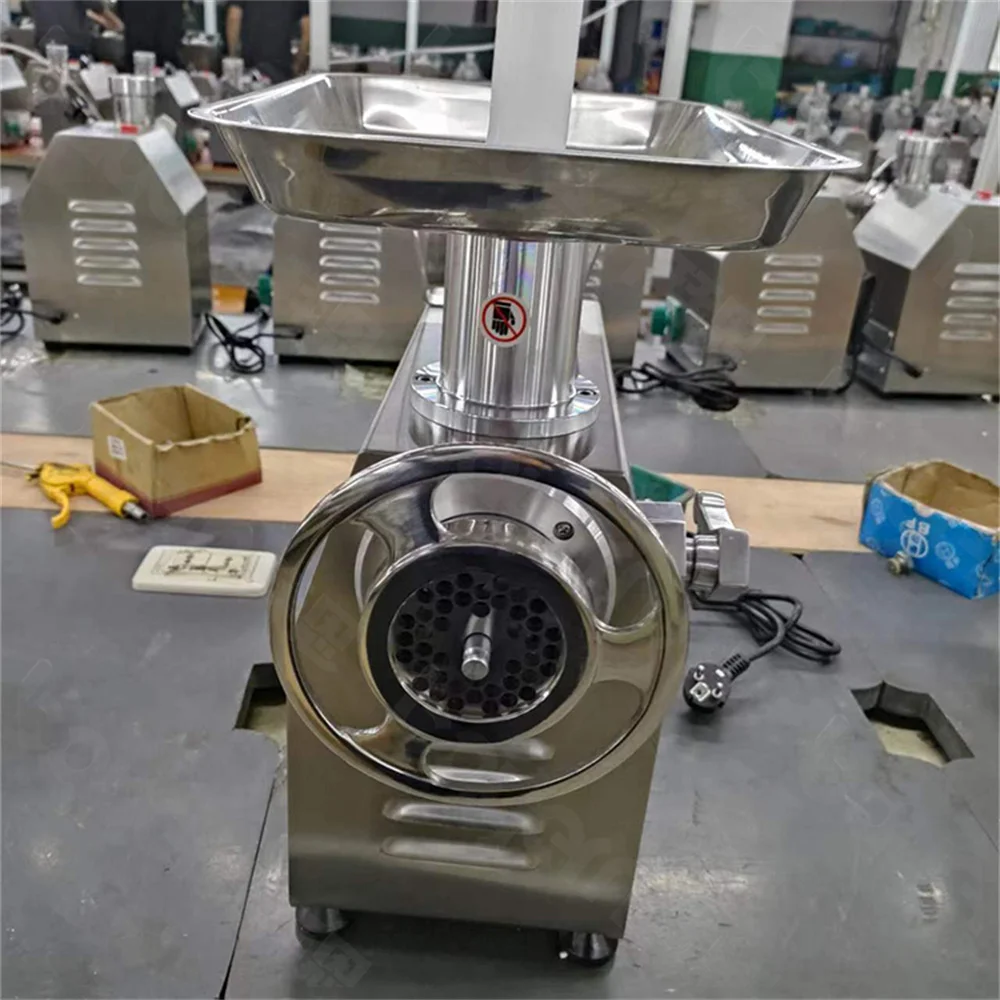 New Stainless Steel Commercial TK-22 Meat Vegetable Mincer Sausage Stuffer Mince Meat Mixer Grinder Machine for Restaurants