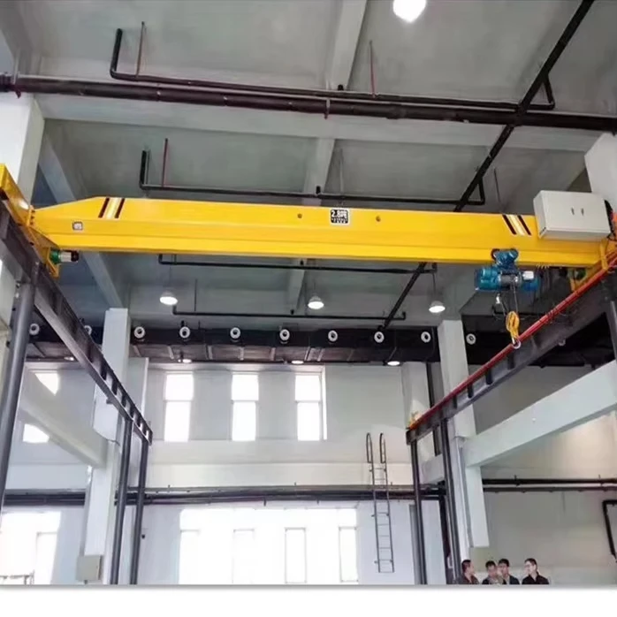 Factory direct sale electric single girder bridge crane 8 tons 10 tons LDA type single girder crane