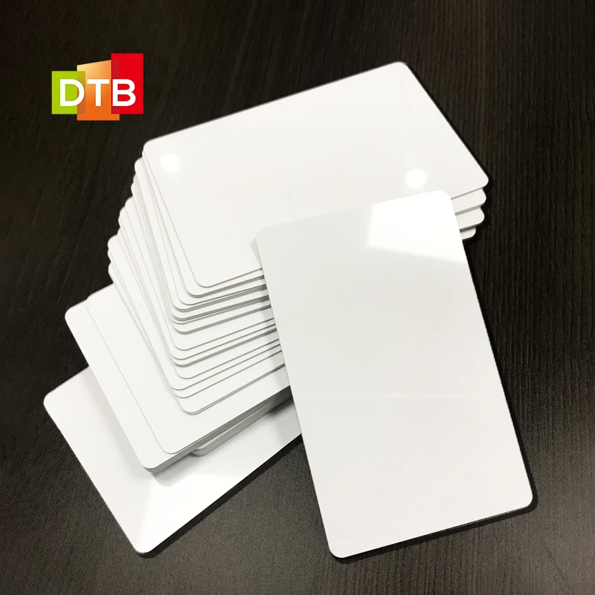 Printable 13.56Mhz NFC Blank Card RFID Ntag213/Ntag215/Ntag216 Card White Smart Rewritable PVC ID Card