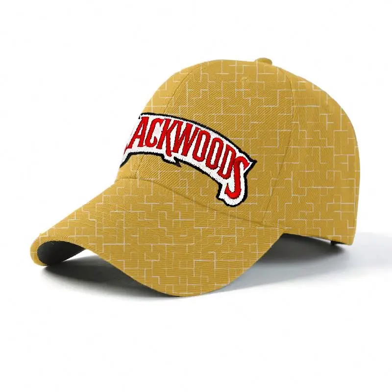 Small MOQ Custom Backwoods Hat Unisex Adult Adjustable Summer Ponytail Hat Gym Baseball Hat