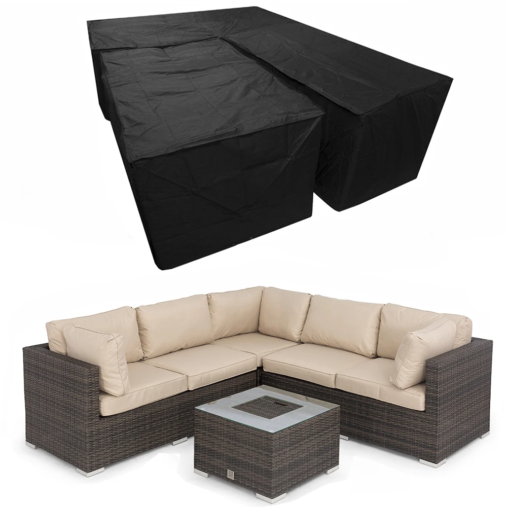 Garden Furniture Cover For Table Chair patio Sofa Waterproof outdoor furniture cover Rattan Corner L Shape