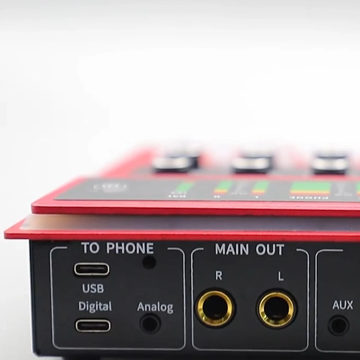 Микшер ECHO и DJ m, Портативная звуковая карта для студийной аудиозаписи с XLR, линейными и ди входами