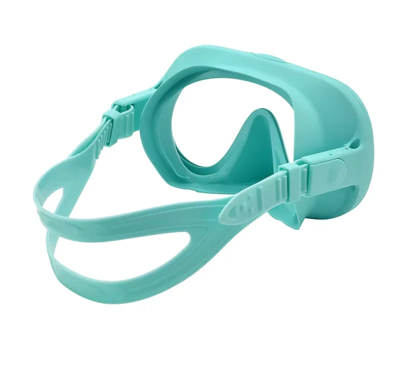 Swim Mask - 180° Anti-Fog Swim Goggles Snorkeling Diving Mask Leak-Proof Goggles with Nose Cover