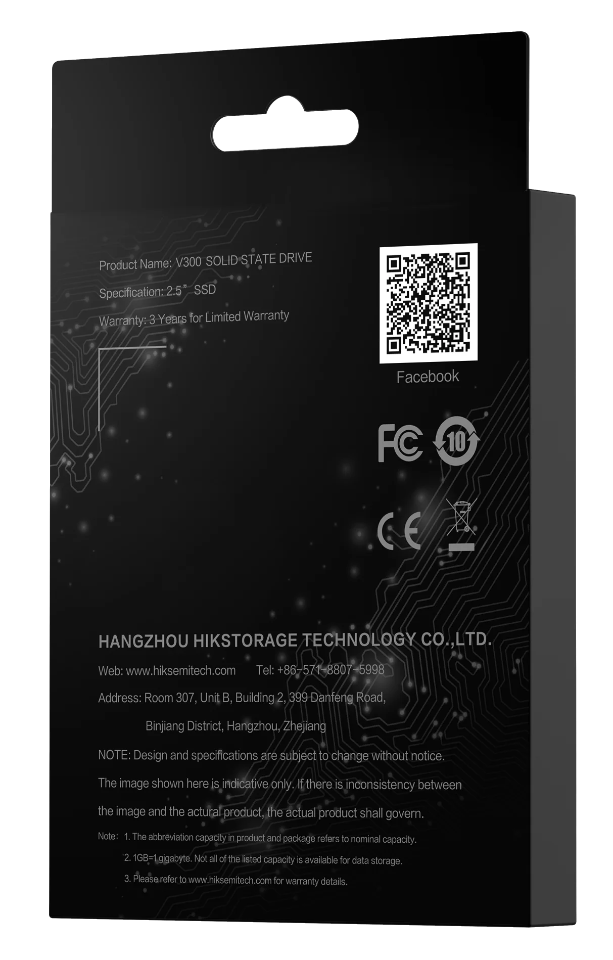 SSD-накопитель Hikvision V300 2 5 дюйма 1 ТБ 330/512/1024 ГБ