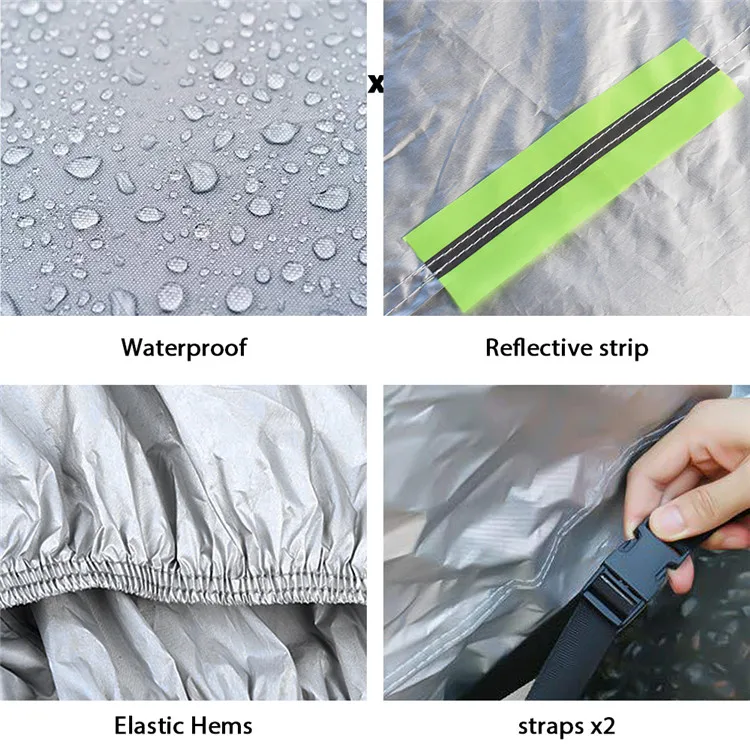 Geertop outdoor indoor portable folding window sun shade universal car cover