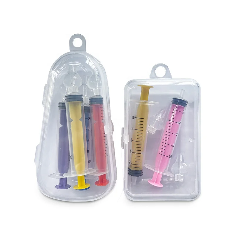 2023 Hot Sale Baby Nasal Irrigator 10ml Baby Nasal Syringe With Silicone Head