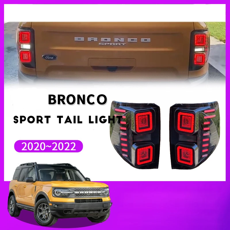Auto car taillights led tail lamp daytime running lights headlights for FORD BRONCO
