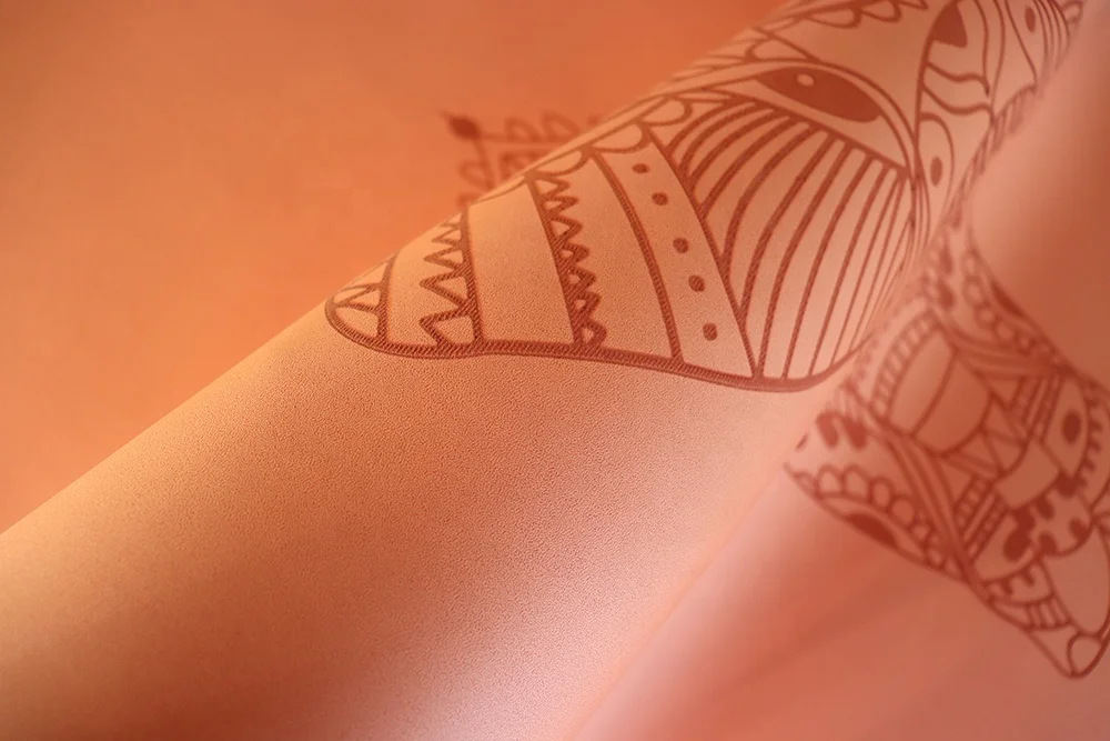 Light Weight Durable Yoga Pilates Anti Wrinkled Luxury High End 4MM/5MM Wear Resisting Matte Natural Rubber PU Yoga Mat