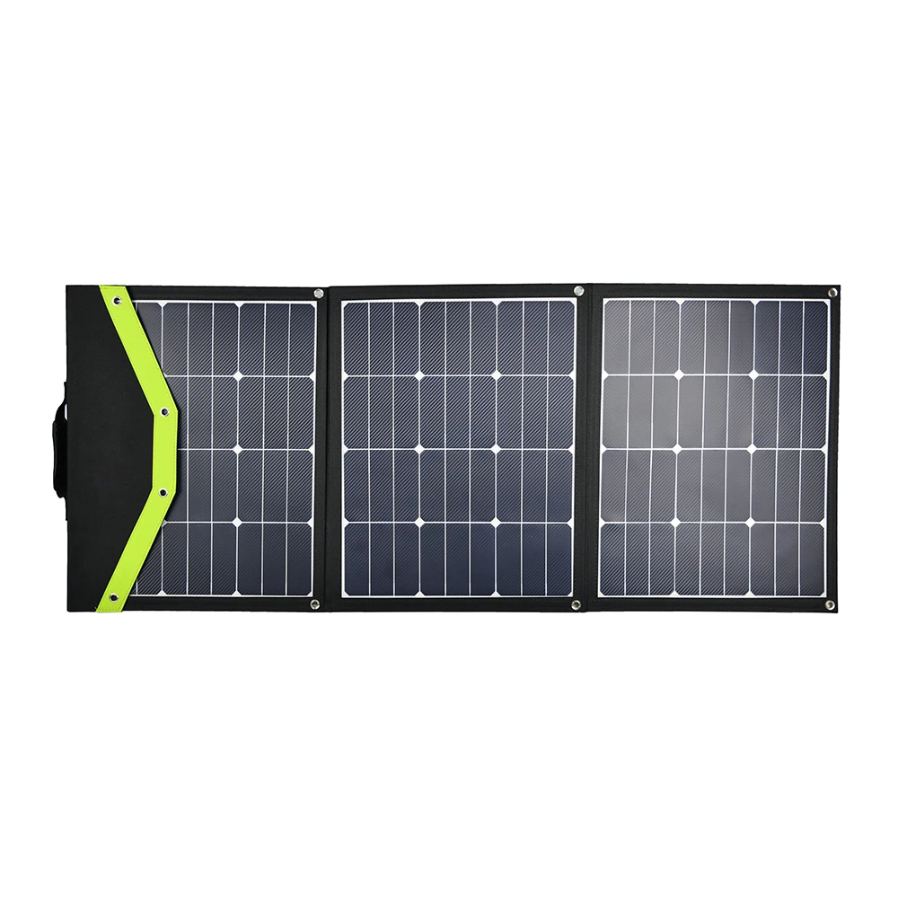  Высокая эффективность преобразования paneles solares 50 Вт 80 100 110 120 портативное складное зарядное устройство для солнечной