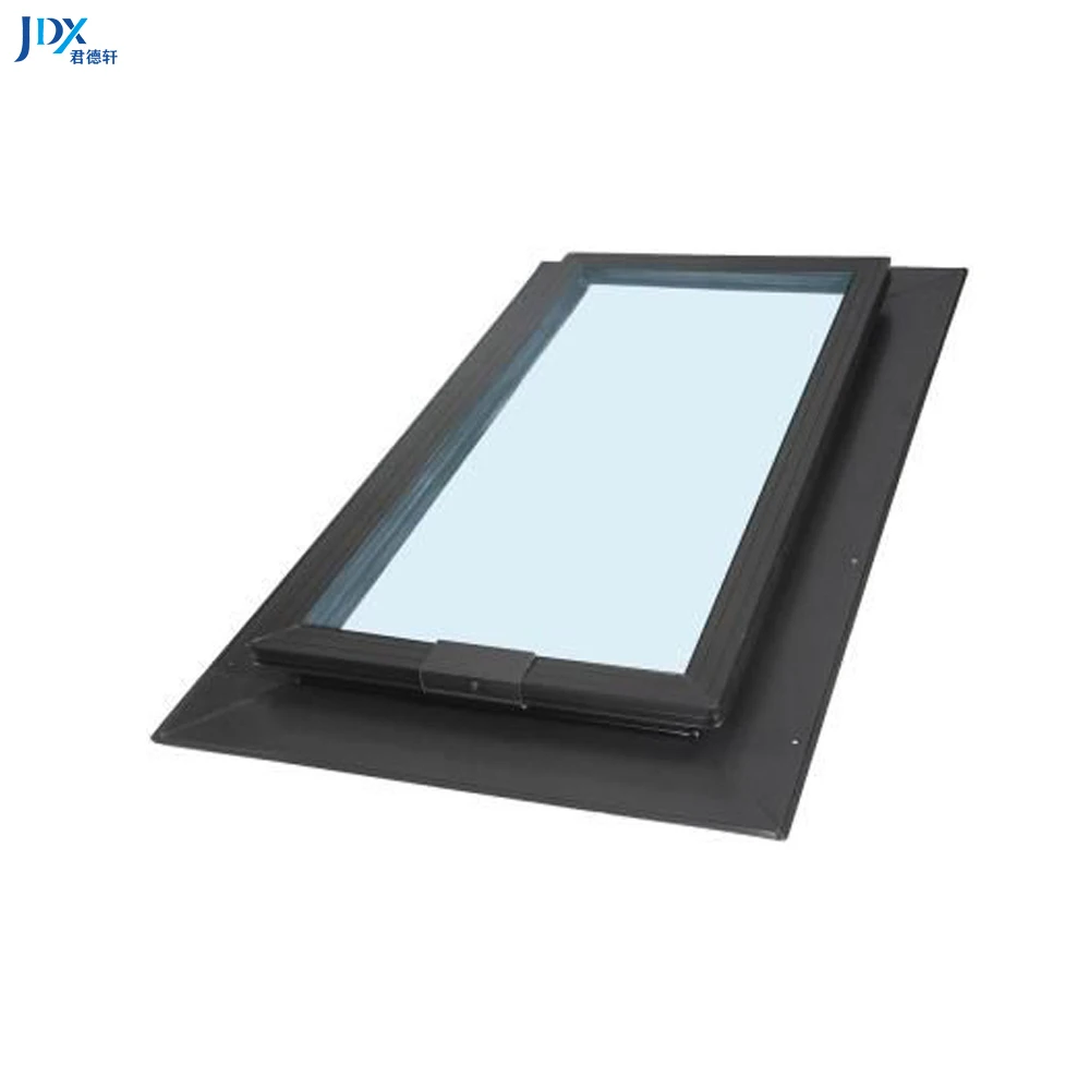 Roof Skylight Glass Rv Roof Window 900mm Motorhome Aluminium Skylights Glass Large Skylight Window