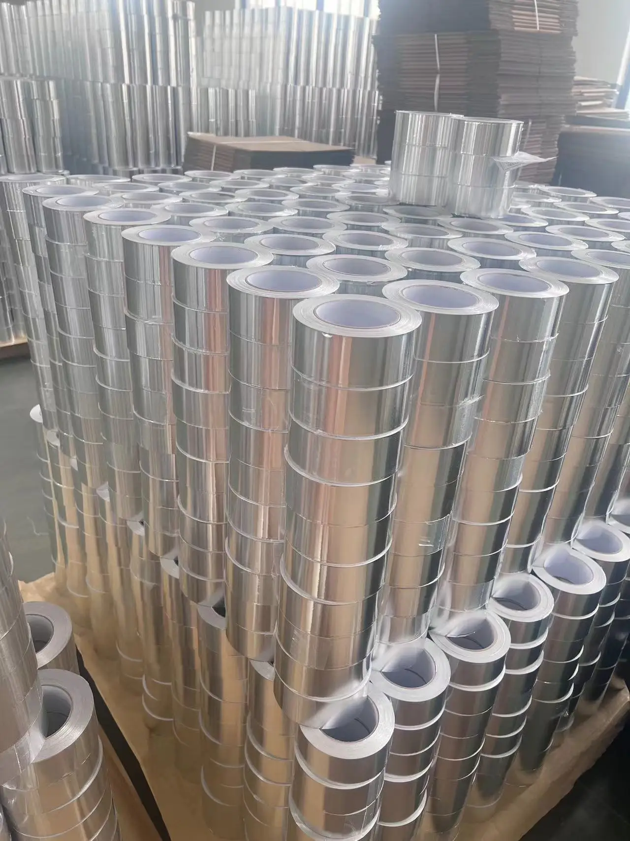 Ideal Exhaust Pipes  Lampblack Ventilation Heat Resistant Self-Adhesive Repairing Tape 30u  Aluminum Foil Duct Tape