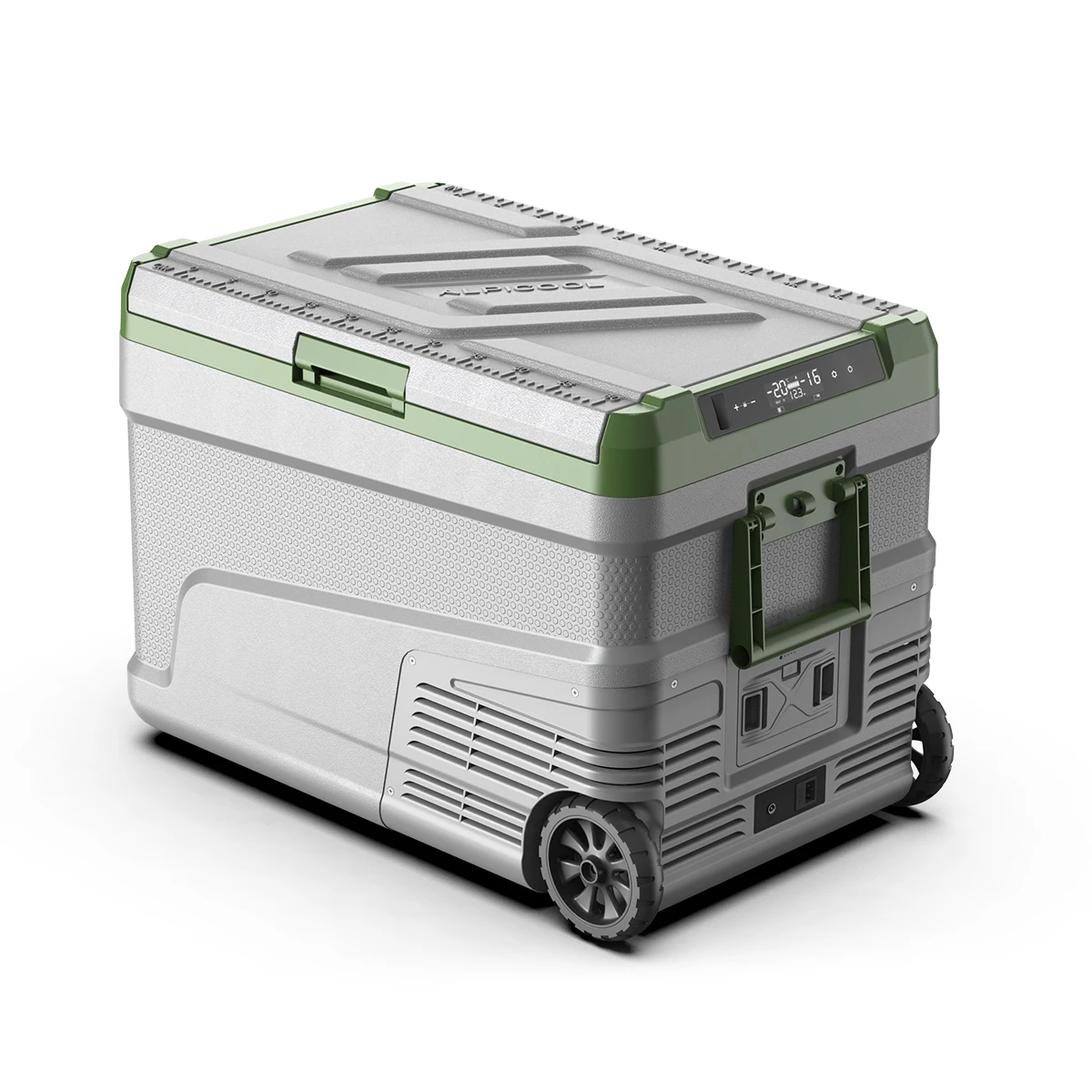Alpicool G55 AC DC Dual Use Cooler 12V Single Zone Freezer Electric Compressor Fridge Portable Camping Car Refrigerator