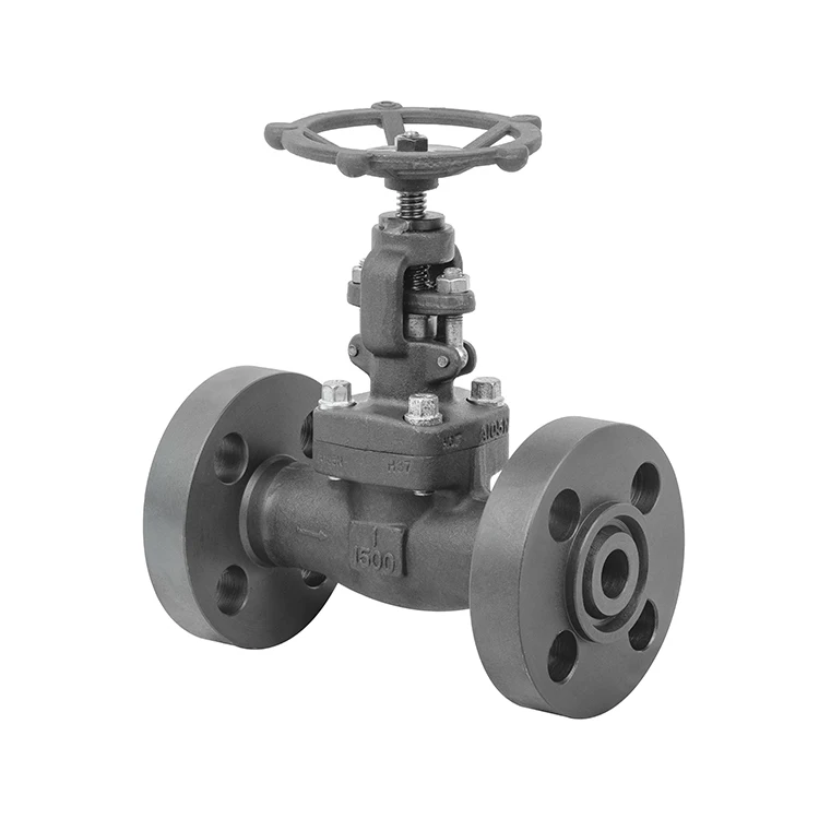 
High Pressure Forged Flange Integral 1500LB Hard seal Company Tai Li Manual Flange Gate Valve 