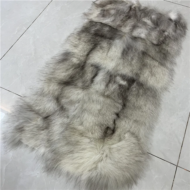 Natural Black Mink Fur Skin