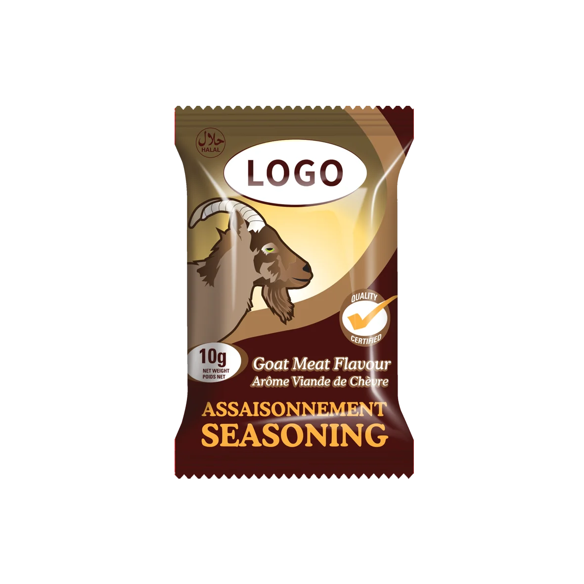 HALAL 100g/x62sachets/ctn curry seasoning powder OEM wholesale
