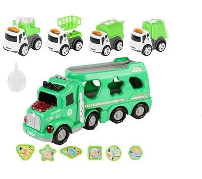 Kids traffic military container truck friction toy car toys 2022 other toys & hobbies best DIY Spray Mist Friction ride-on car