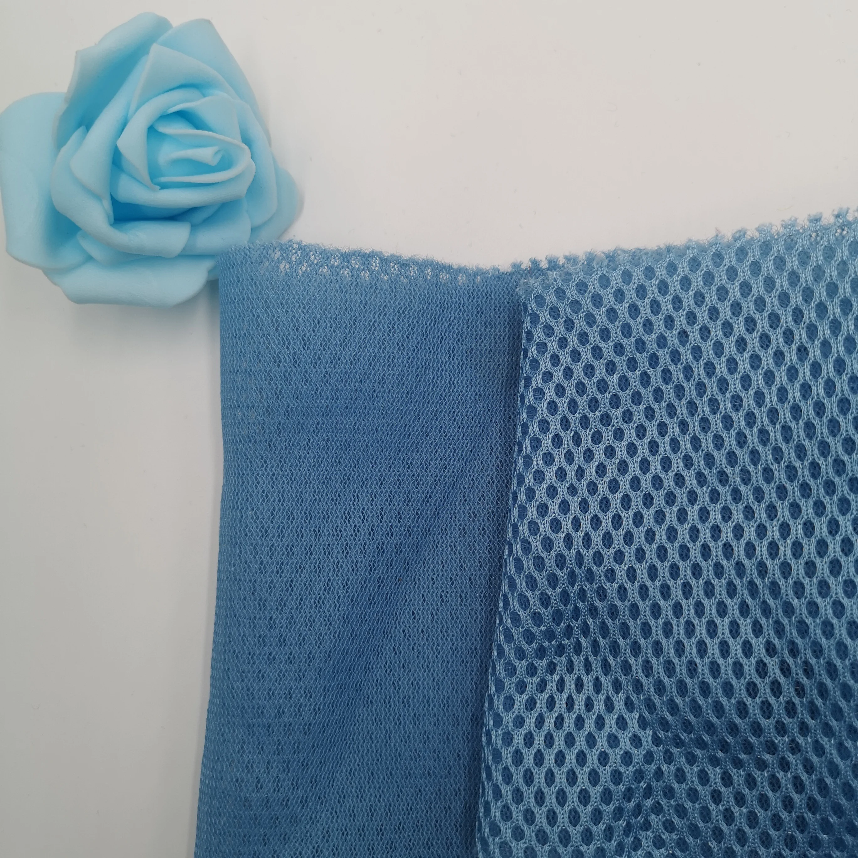 
3D Massage net polyester sandwich air mesh fabric for sofa bag shoes bedding curtain 