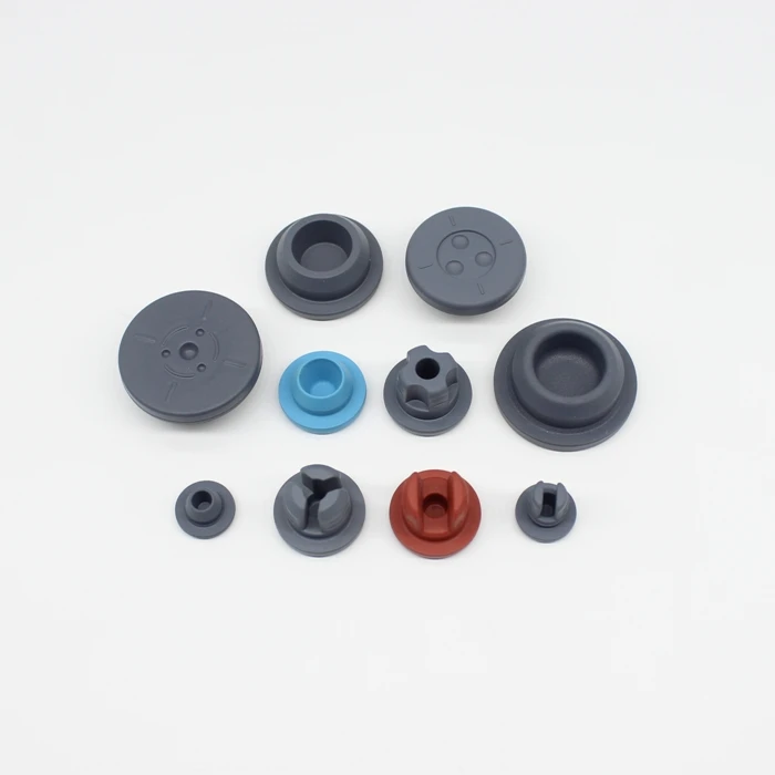 Glass Vials Rubber Stopper Butyl Rubber Stopper Sterile Rubber Stopper Bromo-butyl BIIR or chloro-butyl CIIR