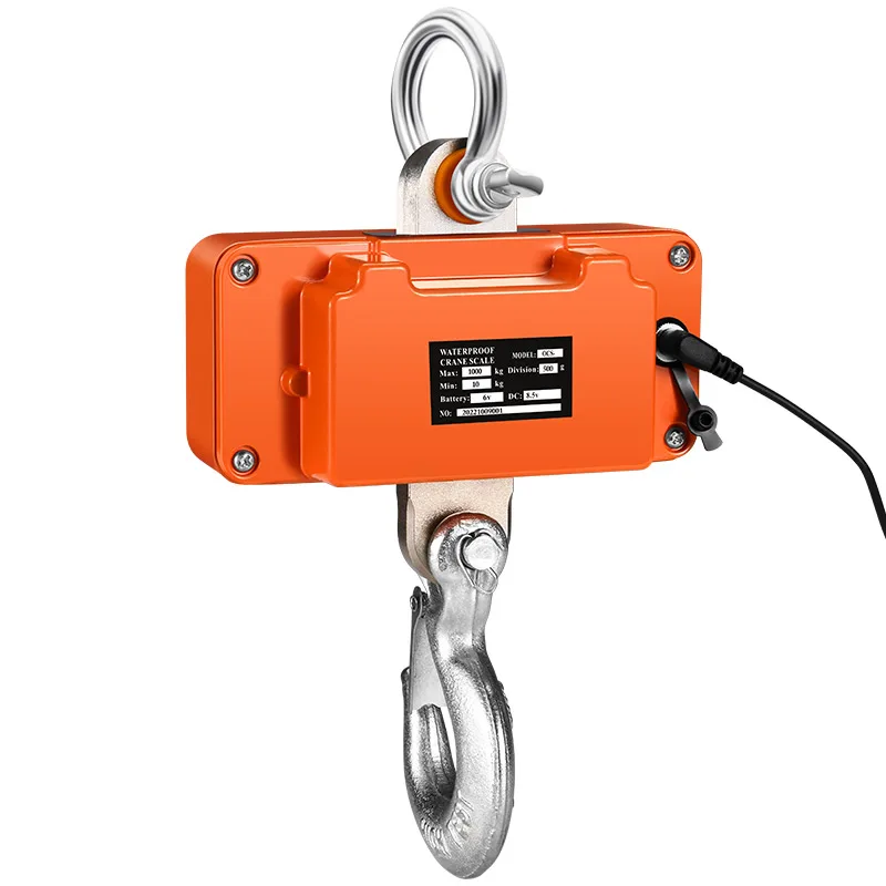 OCS-P3 Waterproof Calibrate Digital Crane Weighing Scale 0.1t 0.3t 0.5t 0.8t 1t 1.2t 1.5t  Heavy Duty Electronic Hanging Scale