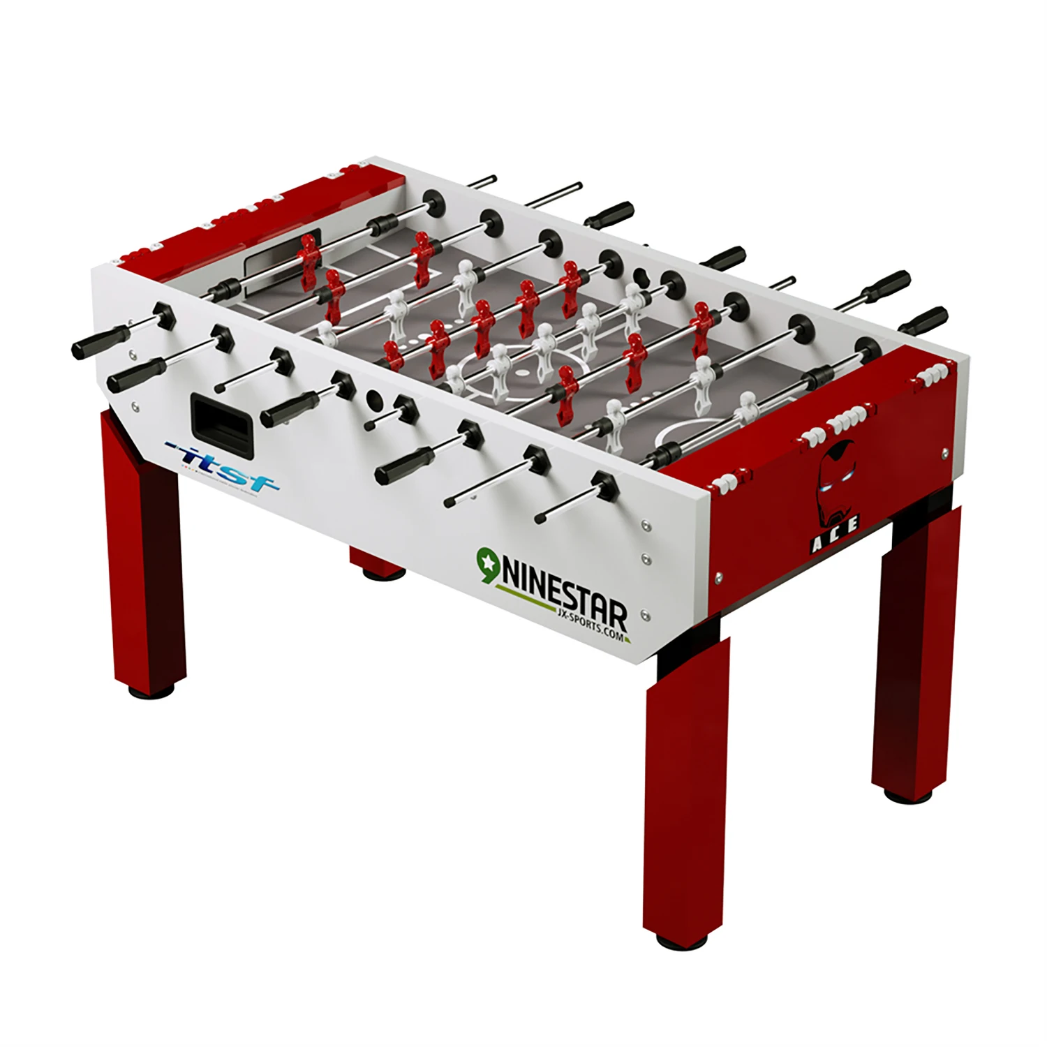 ITSF Certification 55 Inch Indoor Game High Quality Engineered Wood Professional Foosball Table Tournament