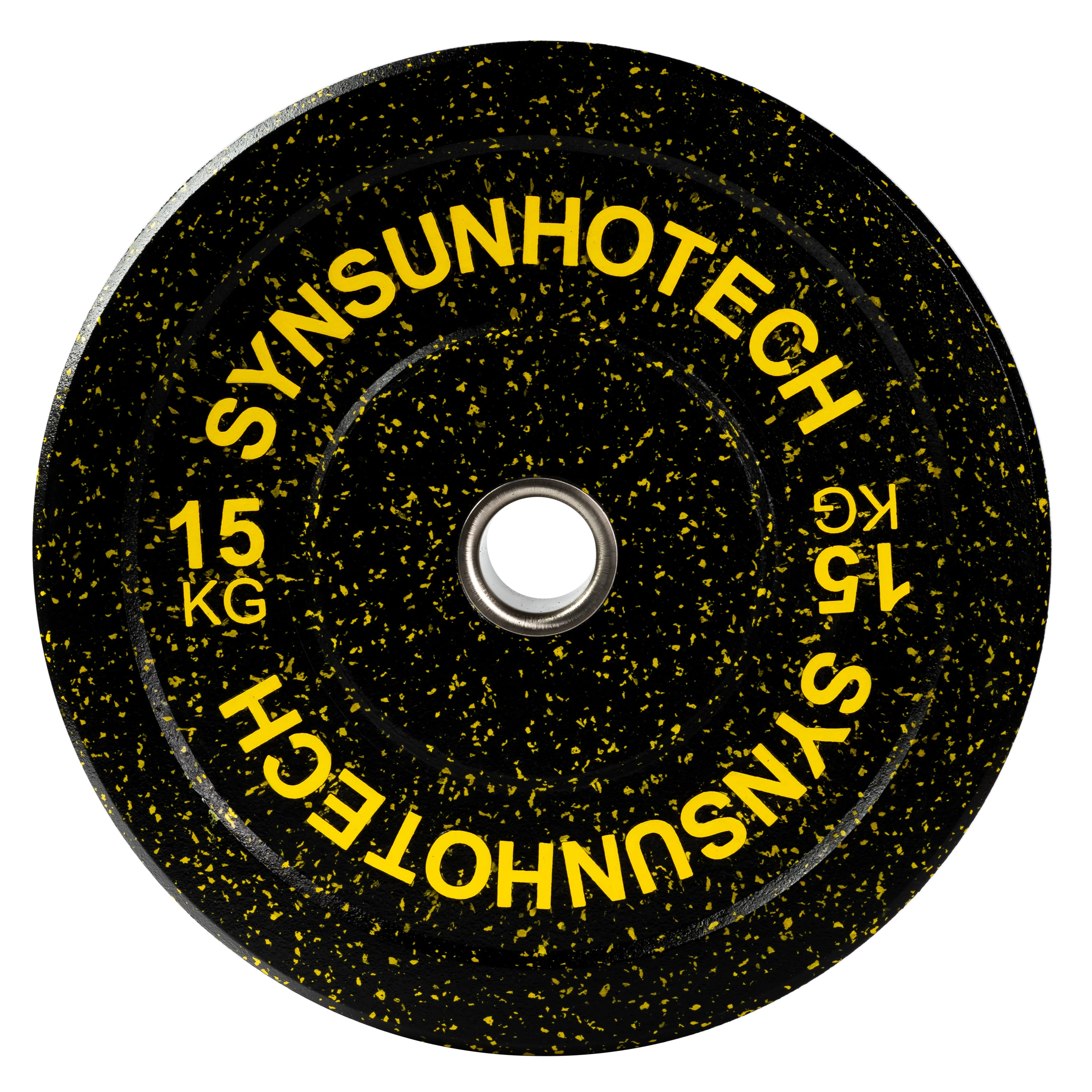 Rubber Crumb Bumper Plates Hi temp plate weight rubber Color fleck Crumb barbell plate for fitness