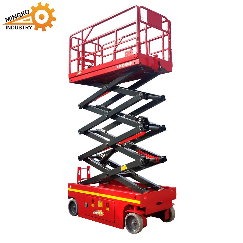 China Electric Scissor Lift Hydraulic Electric Scissor Lifting Platform Super Low Cargo Scissor Lift Table