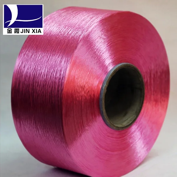 Free samples spun polyester sewing thread yarn fdy 150/48 fdy polyester yarn