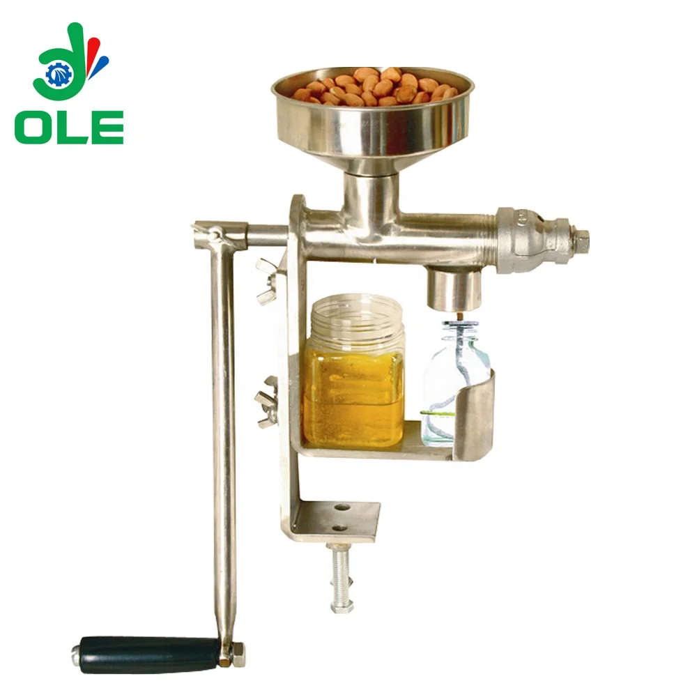 Stainless Steel Mini Oil Expeller Machine Household Oil Extractor