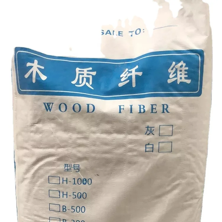 Mortar Additives Wood Cellulose fiber fibre 80% 60% thickener for construction exterior Wall insulation fiberizer EIFS road