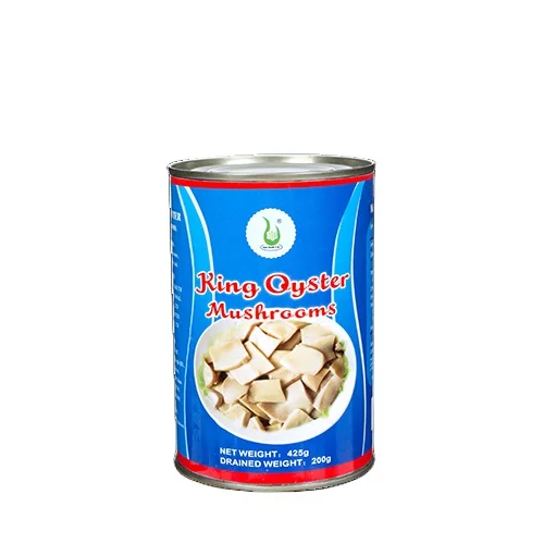 China Professional Manufacture Wholesale Canned Vegetables Canned King Oyster Mushrooms 400g/425g