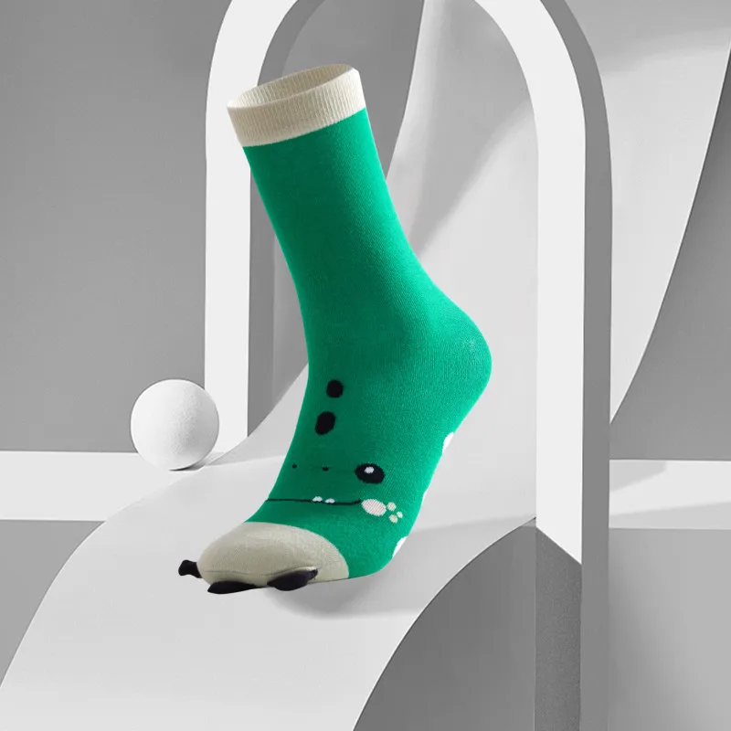 Newly Designed Cute Cartoon Dinosaur Socks for Boys Combed Cotton Breathable Knitted Animal Pattern Summer Crew Ankle High