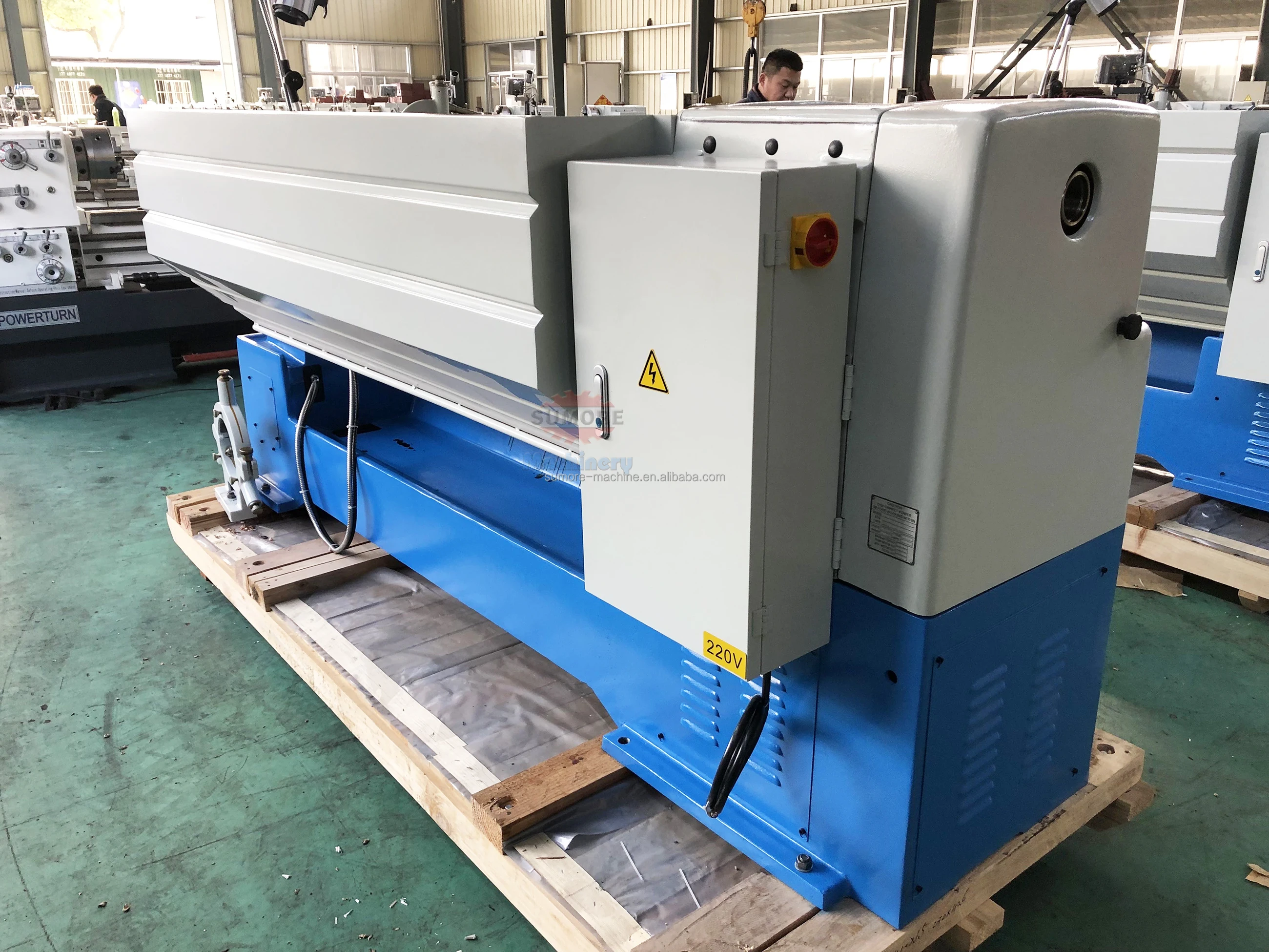 410/460mm Lathe C6241 C6246 New Design 1/1.5/2 M Parallel Manual Gap Bed Lathe Machine for Metal SP2114