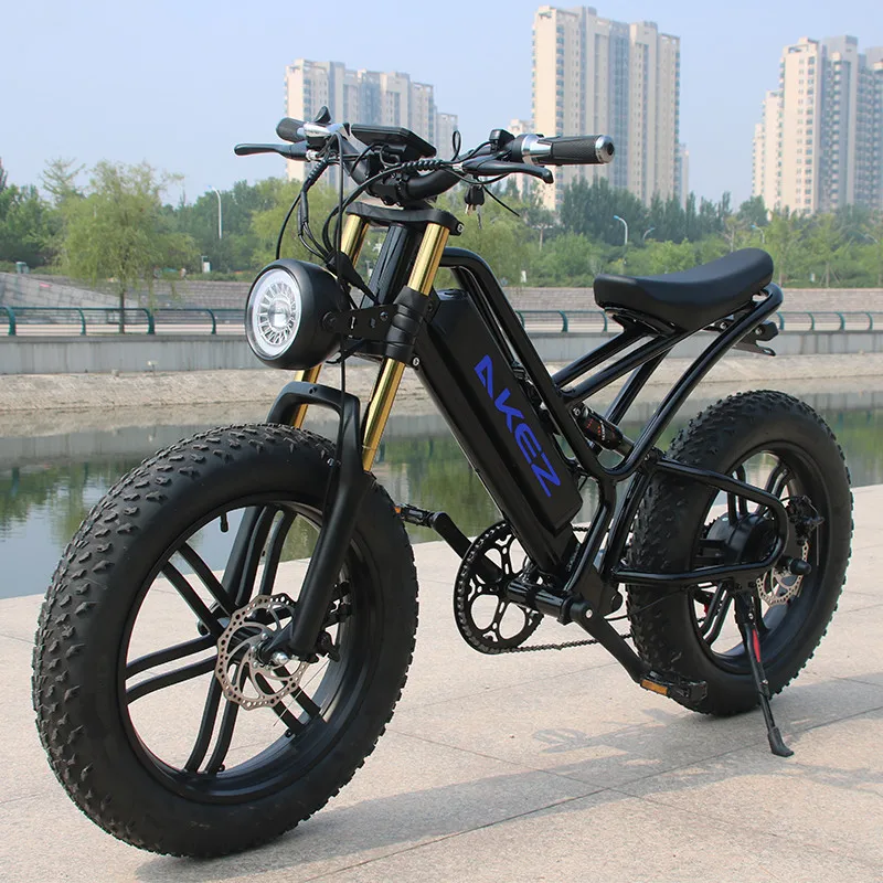 20 Inch Snow off-road fat tire ebike Electric Bike 48V17.5AH aluminum alloy enduro ebike frame e bike