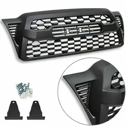 2005-2011 accessories 4x4 offroad body kit parts TRD front bumper grille with light for toyota tacoma
